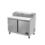 Asber APTP-48 HC Mesa Refrigerada de Preparación para Pizza 2 Puertas