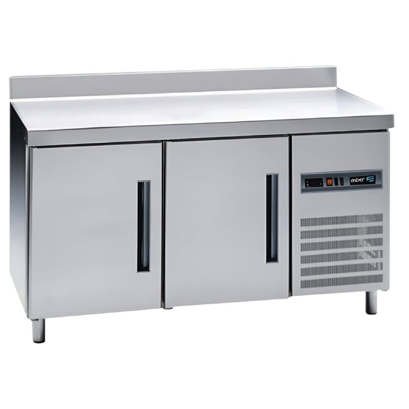  Asber ASTF-60 HC Mesa Refrigerada Congelador 2 Puertas Solidas
