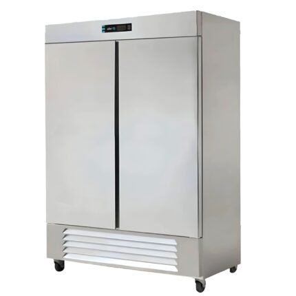 Congelador Industrial Vertical 2 Puertas Solidas Asber ARF-37 HC Asber ARF-37 HC  Congelador 2 Puertas Solidas 37 Pies³ Acero Inoxidable Congelador 2 Puertas Sólidas 37 Pies Acero Inoxidable