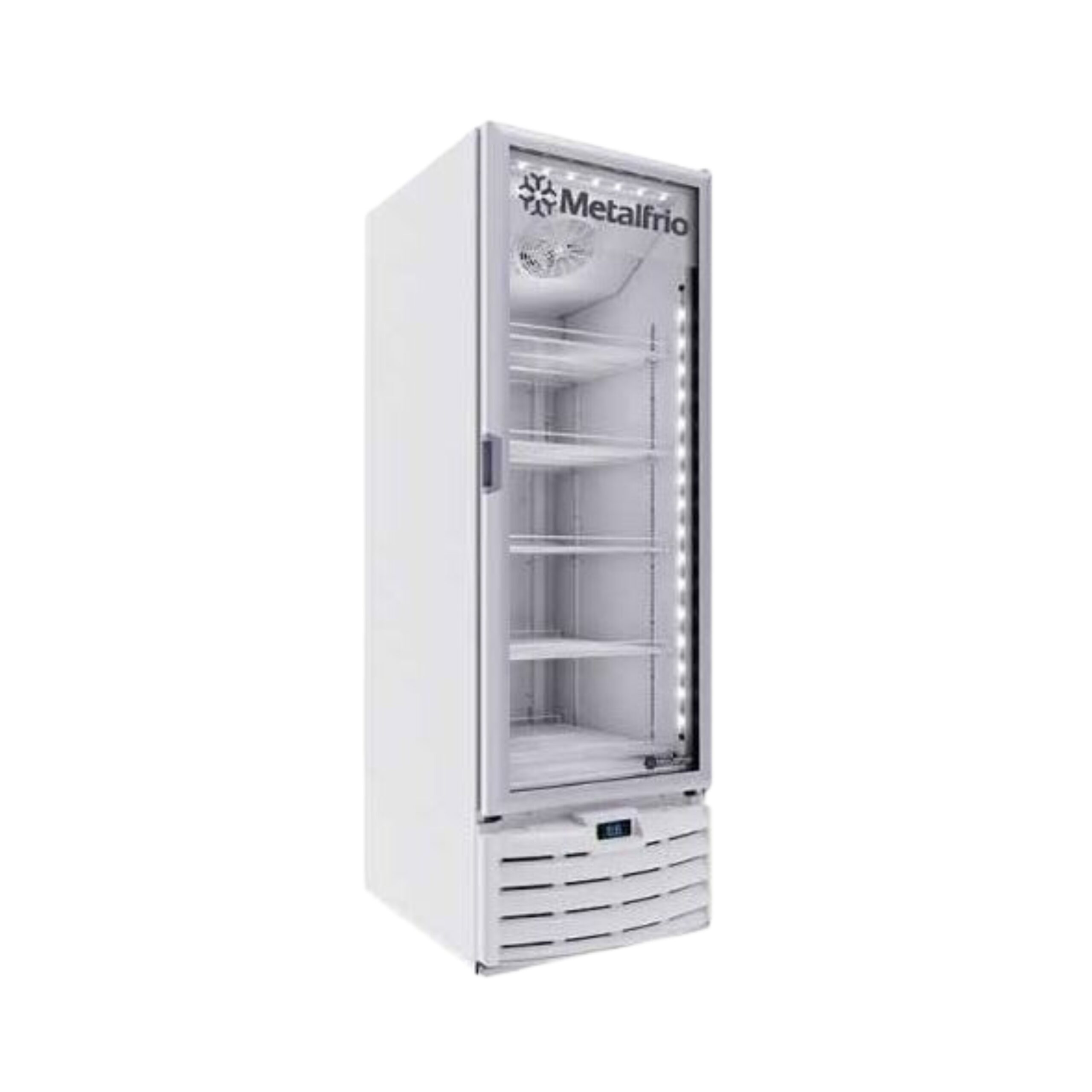 METALFRIO VF50 Congelador Industrial con 1 Puerta de Cristal de 20 ft³ METALFRIO