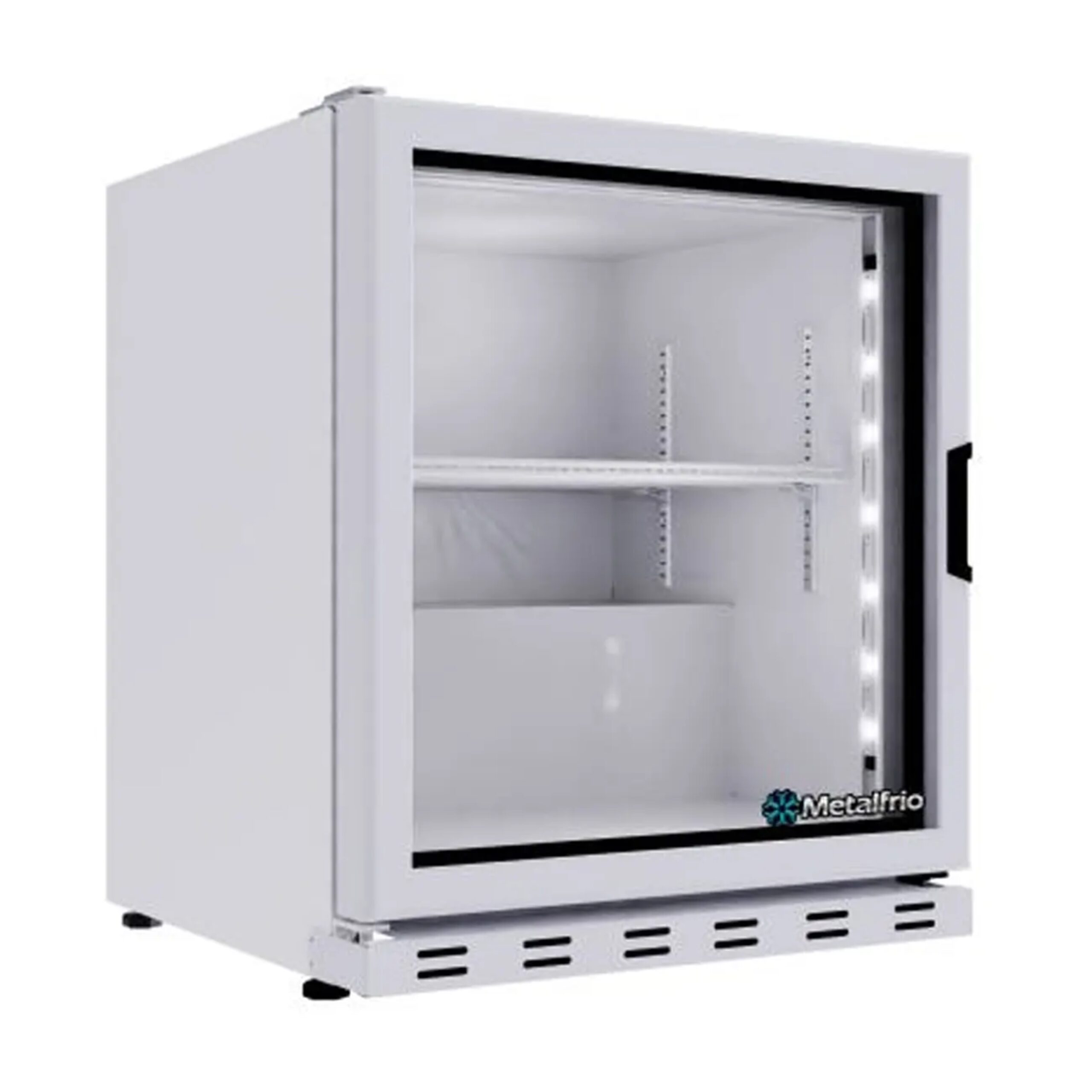 METALFRIO CVC03 Congelador Industrial con 1 Puerta de Cristal de 3.3 ft³ METALFRIO Industrial con 1 puerta de cristal 3.3 ft METALFRIO CVC03