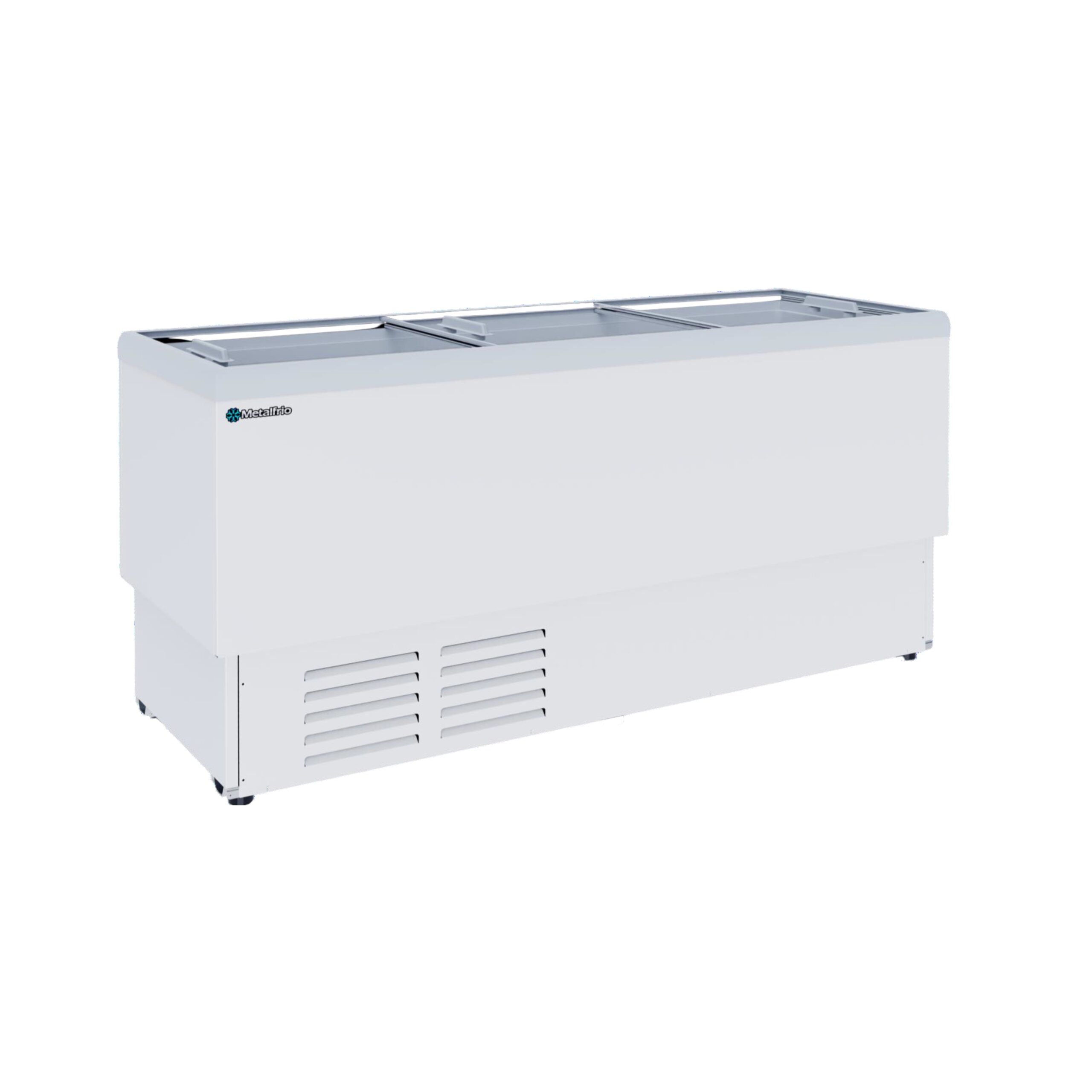 METALFRIO CHV-15 Conservador Horizontal Congelador Industrial con tapa de cristal 190 cm 14.5 ft METALFRIO CHV15 FICHA TECNICA CHV15
