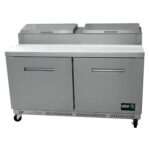 Mesa Refrigerada De Preparacion De Pizza 8 Insertos Asber APTP-60 HC