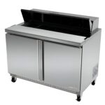 Mesa Refrigerada Para Ensaladas 12 Insertos GN-16 DE 4 De Profundidad Asber APTS-48-12 HC