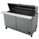 Mesa Refrigerada de Preparación Mega Top 24 Insertos ASBER APTM-60-24 HC