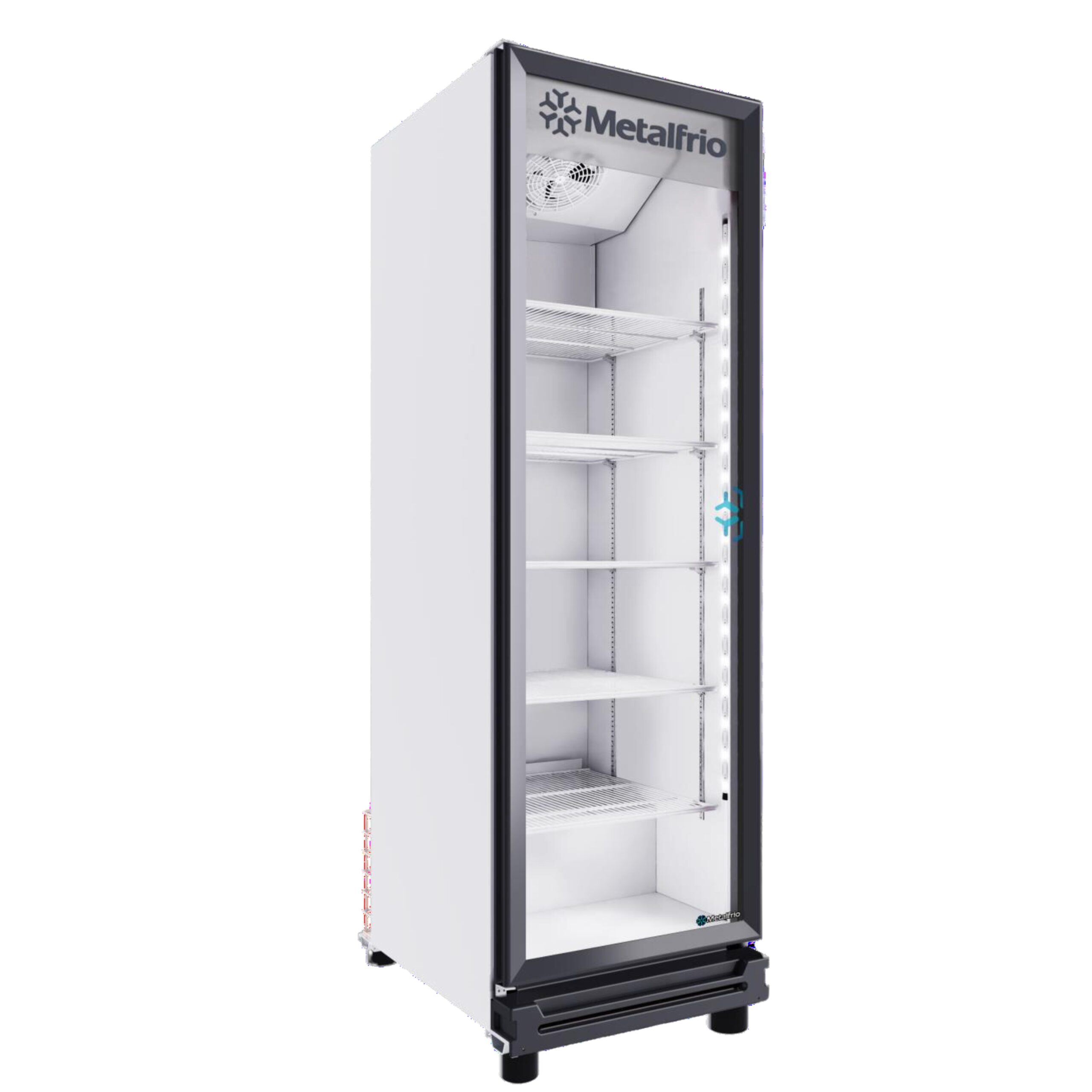 METALFRIO RB470 Refrigerador Industrial con 1 Puerta de Cristal de 21 ft³ METALFRIO 
