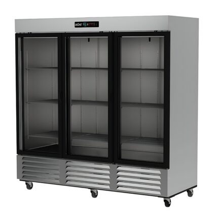 Refrigerador Industrial Vertical 3 Puertas Cristal Asber ARR-72-G-H HC