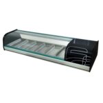 Vitrina Para Sushi Refrigerada Horizontal Sobre Mostrador ASBER ACTC-55 HC