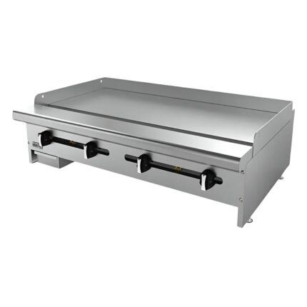 Plancha Industrial Lisa A Gas Placa 1″ ASBER AEMG-72-H Asber AEMG-72-H Plancha Lisa Gas Placa 1 Acero Inoxidable