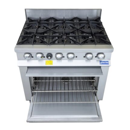 SANSON SSE6Q Estufa ECO 6 Quemadores tipo hélice Estufa Industrial 6 Quemadores Horno SAN-SON Sse6Q