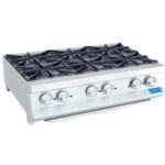 SANSON SS6Q Parrilla 6 Quemadores Parrilla Industrial 6 Quemadores 92 Cm SAN-SON Ss6Q