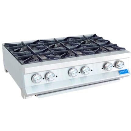 SANSON SS6Q Parrilla 6 Quemadores Parrilla Industrial 6 Quemadores 92 Cm SAN-SON Ss6Q