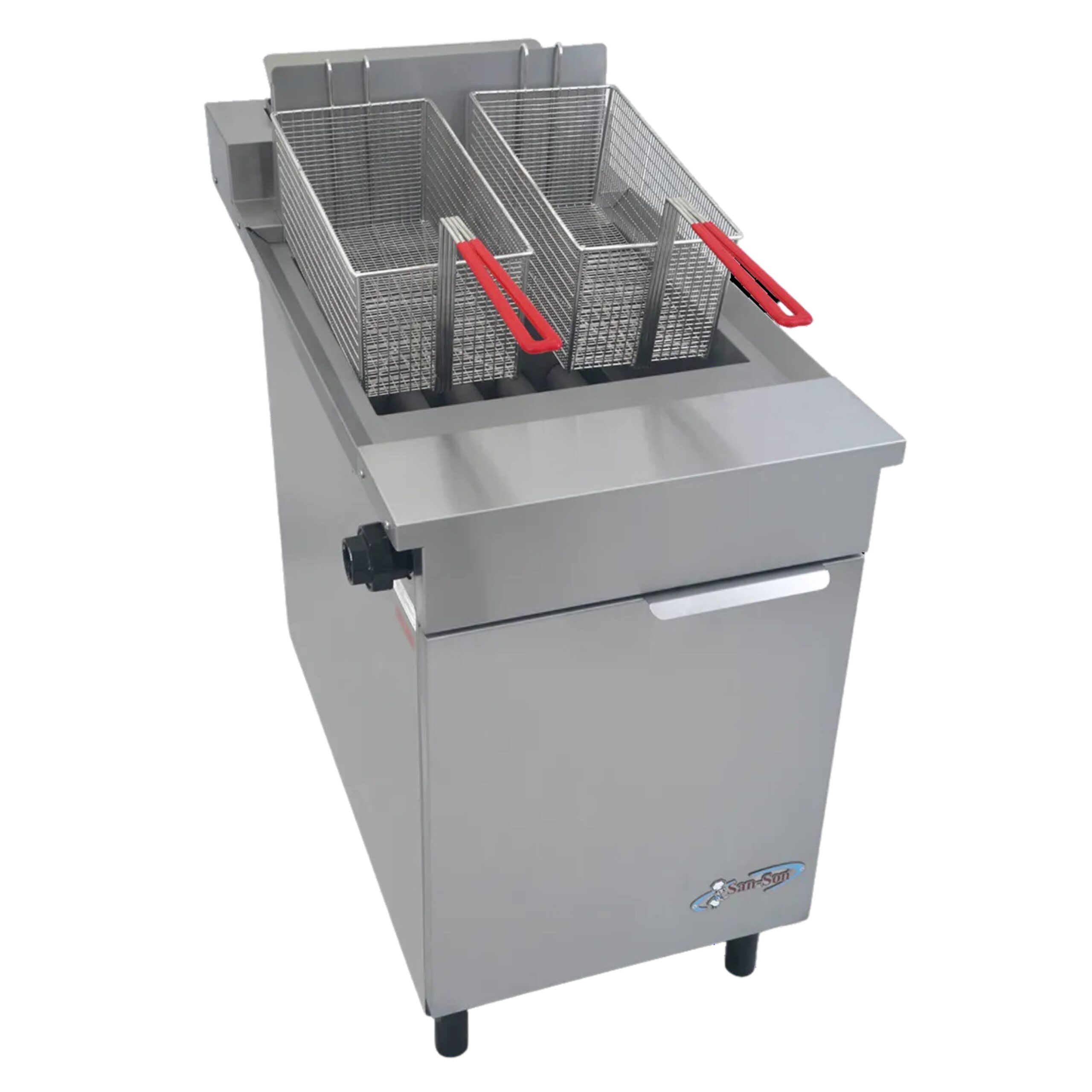 SAN-SON ZF-70 Freidora Profesional con 5 Quemadores a Gas de 35 L SAN-SON