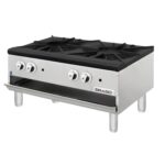 DRAGO Estufon GPFO-02-HLH de 2 secciones horizontal patas cortas propano DRAGO GPFO-02-HLH