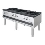 DRAGO Estufon GPFO-03-HSH de 3 secciones horizontal patas largas gas propano DRAGO GPFO-03-HSH