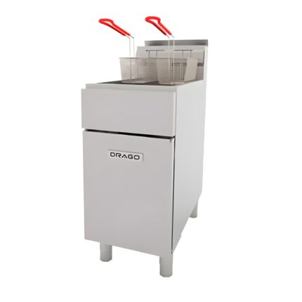 DRAGO Freidora Industrial FG40RS A Gas 30L DRAGO FG-40 RS