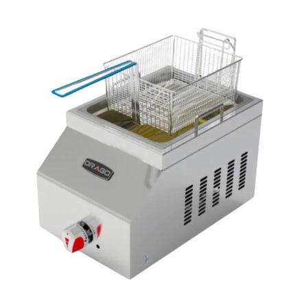 DRAGO Freidora Industrial FG5 A Gas 5L DRAGO FG5
