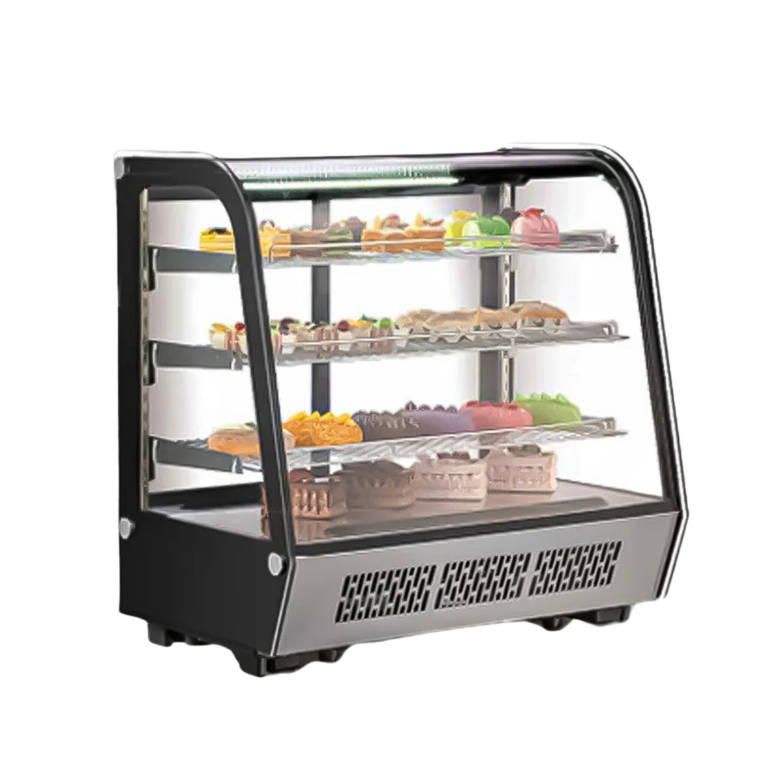 Migsa CW145R Vitrina Refrigerada Cristal Curvo SOBRE MOSTRADOR Migsa CW145R