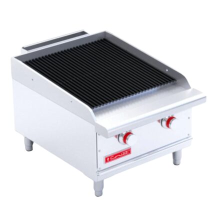 CORIAT Asador a Gas con 2 Quemadores Mesa Máster CORIAT ACV-2