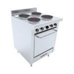 CORIAT Estufa Eléctrica con Horno y 4 Platos MÁSTER CORIAT EC-4-HM-E