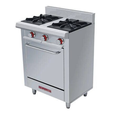 CORIAT Estufa con 2 Quemadores y Horno PETIT CORIAT EC-2-HM