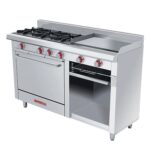 CORIAT Estufa con 3 Quemadores y Horno PETIT CORIAT EC-3-H-GRILL