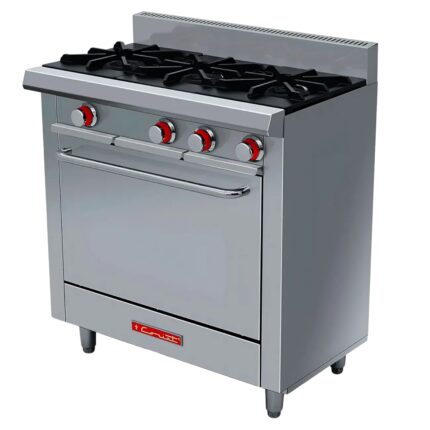 CORIAT Estufa con 3 Quemadores y Horno PETIT CORIAT EC-3-HG