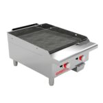CORIAT Plancha con 2 Quemadores a Gas MÁSTER CORIAT CV-2