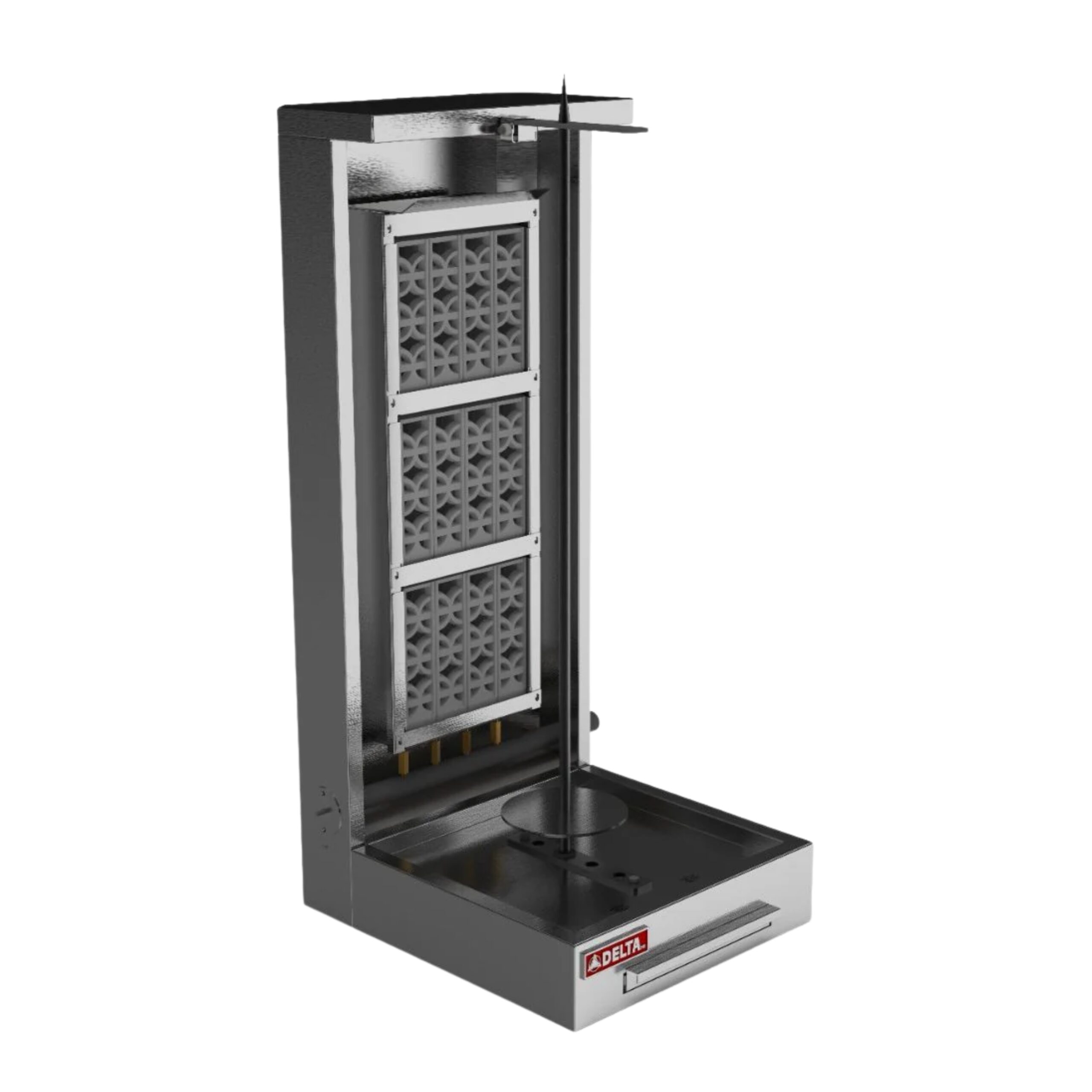 DELTA Asador al Pastor de 50 Kg a Gas TOP DELTA PASTORERO-50