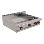 DELTA Parilla con 2 Quemadores y Plancha 24” a Gas TOP DELTA 2-G-2-Q
