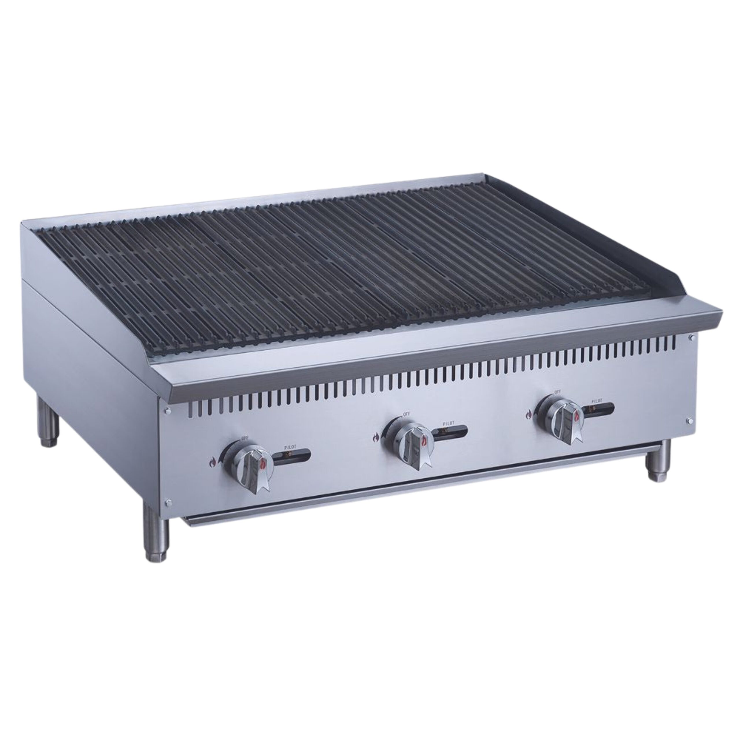 MIGSA Asador Comercial A Gas De 3 Quemadores Radiante MIGSA RFS-36-MG