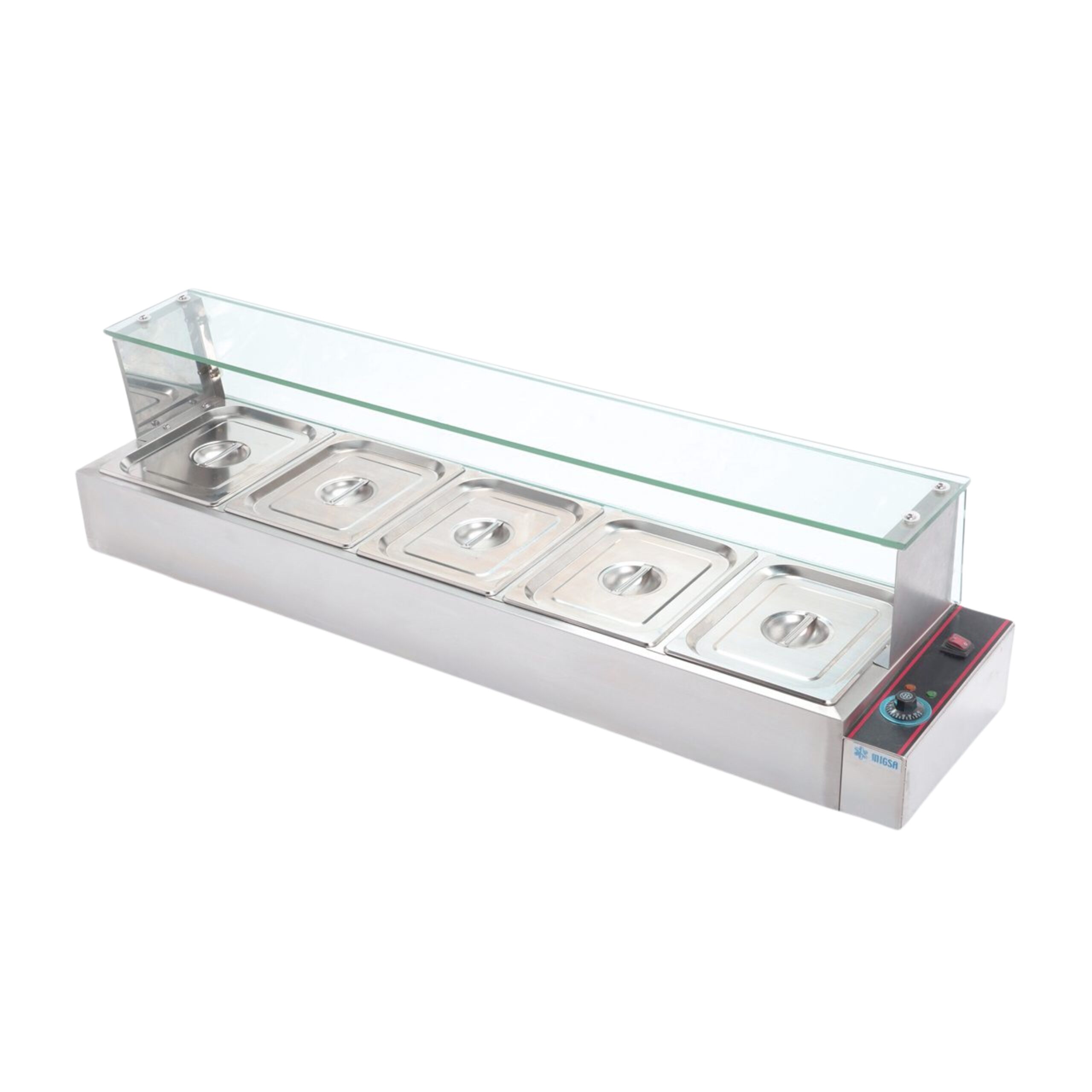 MIGSA Baño María Eléctrico De 5 Insertos MIGSA BN-B24