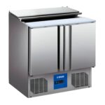MIGSA Barra Fría Para Ensaladas 2 Puertas Tipo Europeo MIGSA S900