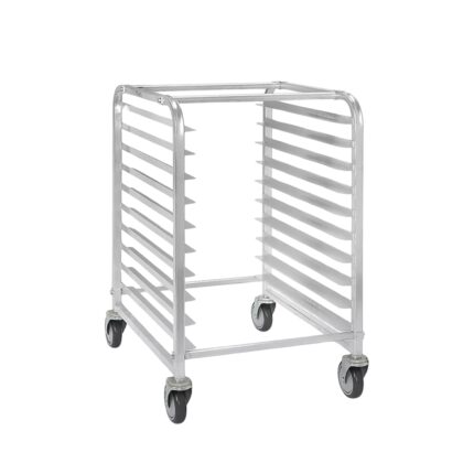 MIGSA Carro Espiguero 10 Charolas En Aluminio MIGSA 6063-T1