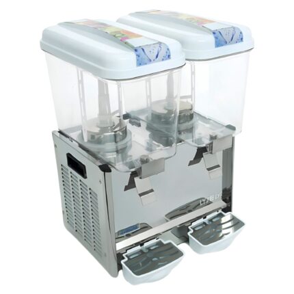 MIGSA Enfriador De Aguas Frescas 2 Tanques Tipo Fuente (Spray) MIGSA LYP-2X18