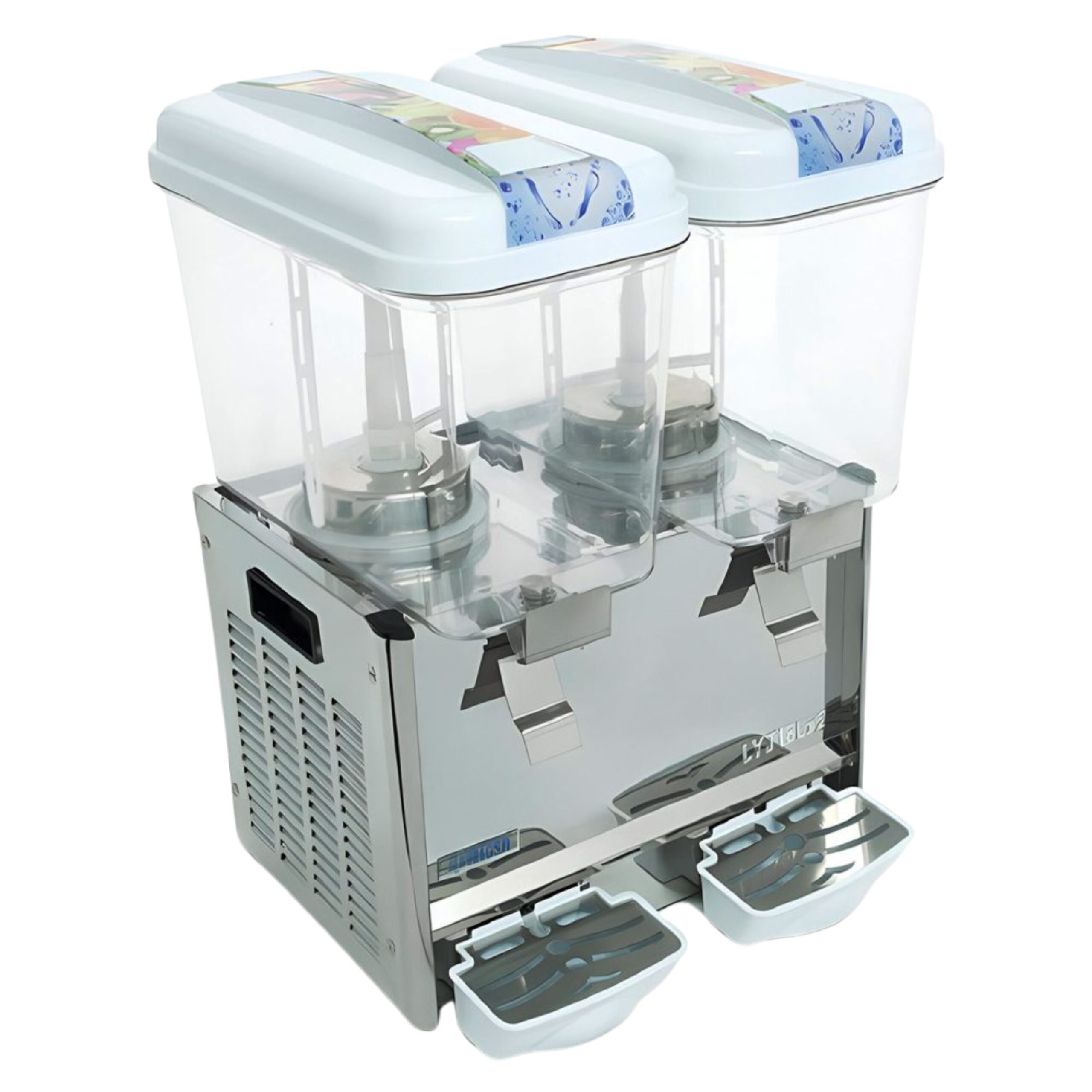 MIGSA Enfriador De Aguas Frescas 2 Tanques Tipo Fuente (Spray) MIGSA LYP-2X18