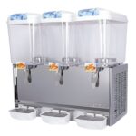 MIGSA Enfriador De Aguas Frescas 3 Tanques Tipo Fuente (Spray) MIGSA LYP-3X18
