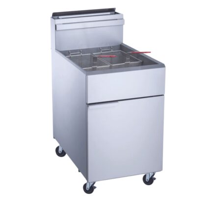 MIGSA Freidora Comercial De 5 Quemadores De 32 L MIGSA MGEF-5-MG (NATURAL)
