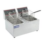 MIGSA Freidora Eléctrica 2 Tinas MIGSA CKEF2LTS4