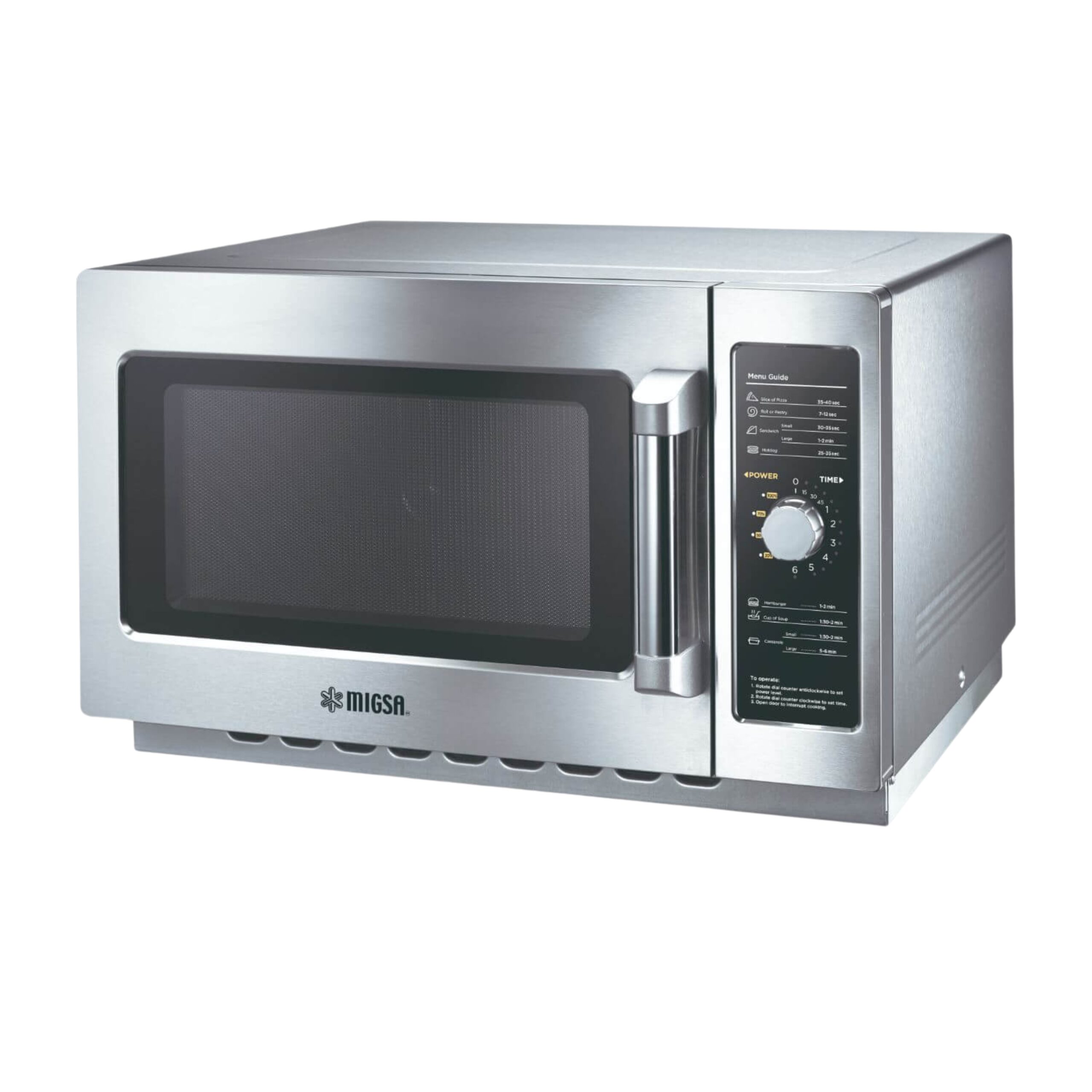 MIGSA Horno De Microondas Comercial Análogo MIGSA MC12A