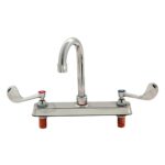 MIGSA Llave Mezcladora De 8” De Cubierta Con Aletas Largas ¼ De Vuelta MIGSA BXF-VW5G