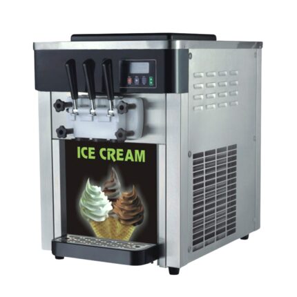 MIGSA Máquina De Helado Suave De Mesa De 2 Sabores MIGSA BQL-818BT