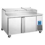 MIGSA Mesa Para Preparación De Pizzas 2 Puertas MIGSA PICL2