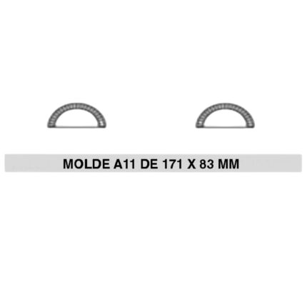 MIGSA Molde Extra Para Formadora De Quesadillas O Empanadas MIGSA A11