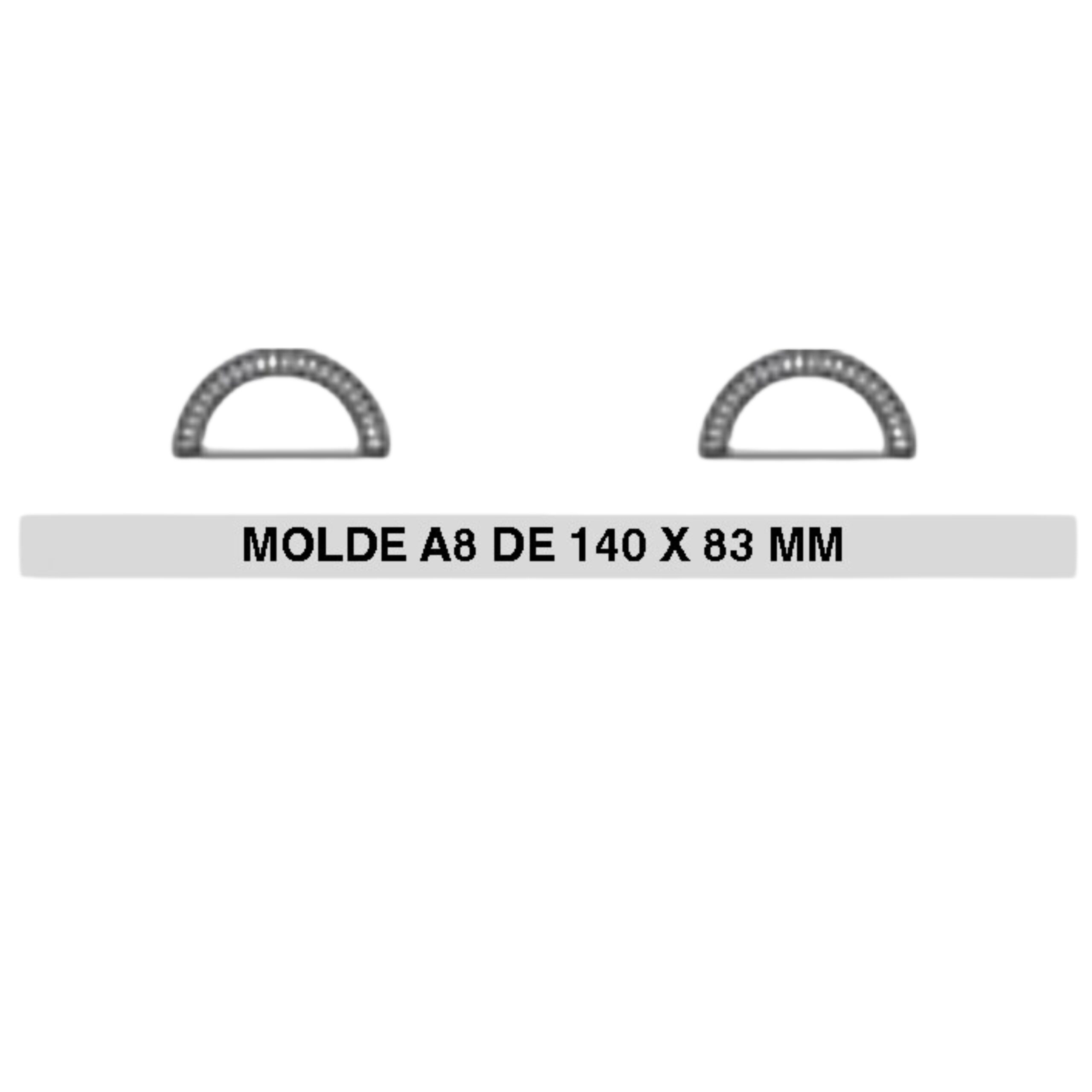 MIGSA Molde Extra Para Formadora De Quesadillas O Empanadas MIGSA A8