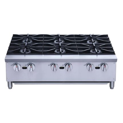 MIGSA Parrilla Comercial A Gas De 6 Quemadores MIGSA XRB-6-MG
