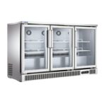 MIGSA Refrigerador Contra barra 3 Puertas De Cristal MIGSA SG380