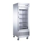 MIGSA Refrigerador Vertical Puerta De Cristal En A.I. MIGSA UR-27C-1G