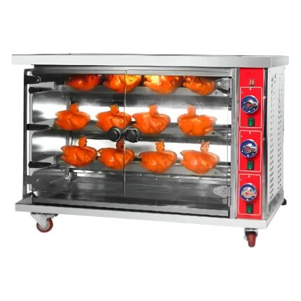 MIGSA Rostizador De Pollos A Gas De 3 Varillas (12-15 Pollos) MIGSA WE31