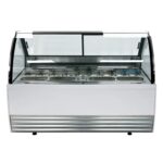 MIGSA Vitrina Exhibidora De Helados De 13 Insertos MIGSA DW-13